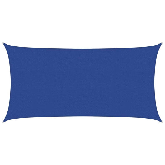 Sunshade Sail 160 g/m² Blue 2.5x4.5 m HDPE Sunshade Sail 160 g/m² Blue 2.5x4.5 m HDPE
