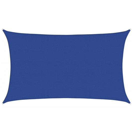 Sunshade Sail 160 g/m² Rectangular Blue 5x8 m HDPE Sunshade Sail 160 g/m² Rectangular Blue 5x8 m HDPE