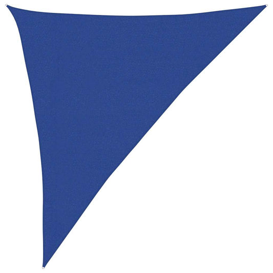 Sunshade Sail 160 g/m² Triangular Blue 3x4x5 m HDPE Sunshade Sail 160 g/m² Triangular Blue 3x4x5 m HDPE