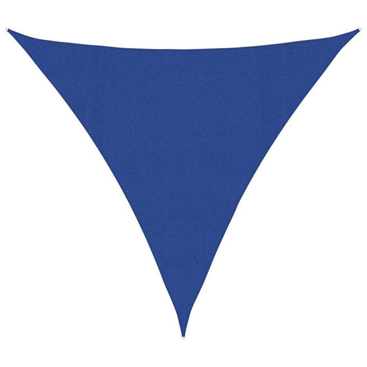 Sunshade Sail 160 g/m² Triangular Blue 4.5x4.5x4.5 m HDPE Sunshade Sail 160 g/m² Triangular Blue 4.5x4.5x4.5 m HDPE