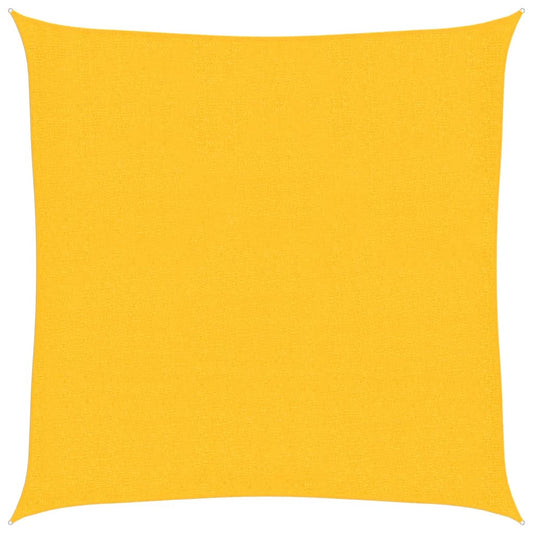 Sunshade Sail 160 g/m² Yellow 2x2 m HDPE Sunshade Sail 160 g/m² Yellow 2x2 m HDPE