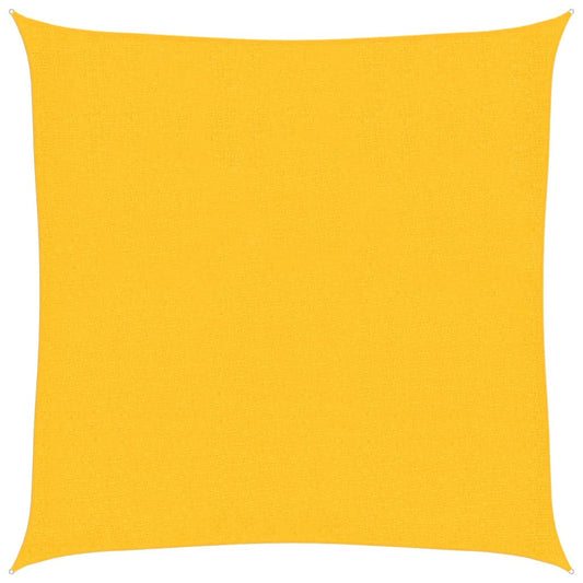 Sunshade Sail 160 g/m² Yellow 2.5x2.5 m HDPE Sunshade Sail 160 g/m² Yellow 2.5x2.5 m HDPE