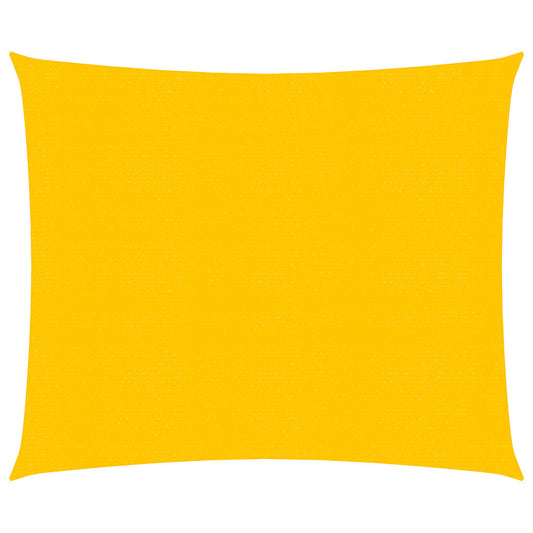 Sunshade Sail 160 g/m² Square Yellow 5x5 m HDPE Sunshade Sail 160 g/m² Square Yellow 5x5 m HDPE