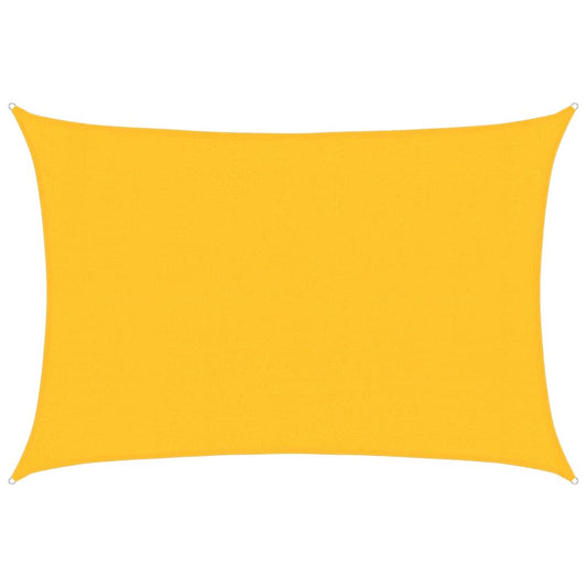 Sunshade Sail 160 g/m² Yellow 3x5 m HDPE Sunshade Sail 160 g/m² Yellow 3x5 m HDPE