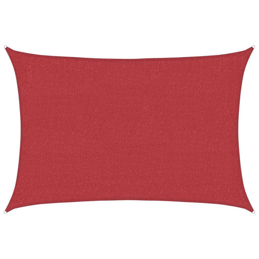 Sunshade Sail 160 g/m² Red 2x2.5 m HDPE Sunshade Sail 160 g/m² Red 2x2.5 m HDPE