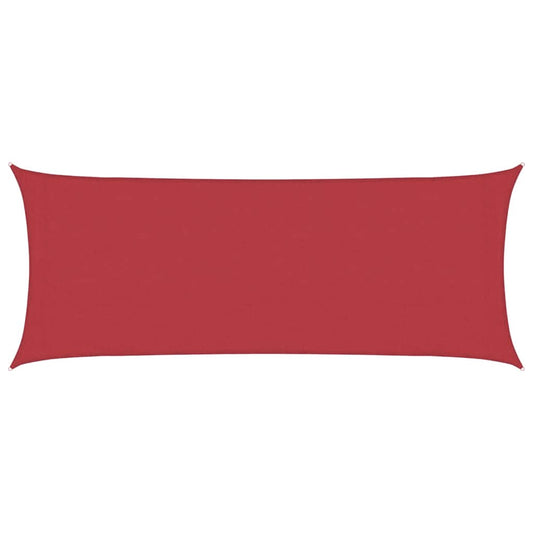 Sunshade Sail 160 g/m² Red 2x4.5 m HDPE Sunshade Sail 160 g/m² Red 2x4.5 m HDPE