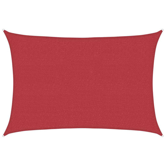 Sunshade Sail 160 g/m² Red 4x5 m HDPE Sunshade Sail 160 g/m² Red 4x5 m HDPE