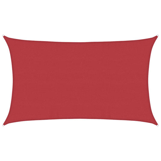 Sunshade Sail 160 g/m² Red 5x8 m HDPE Sunshade Sail 160 g/m² Red 5x8 m HDPE