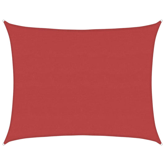 Sunshade Sail 160 g/m² Red 6x7 m HDPE Sunshade Sail 160 g/m² Red 6x7 m HDPE