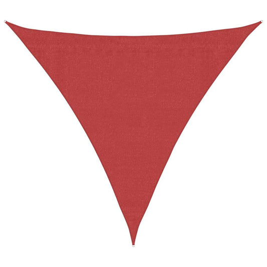 Sunshade Sail 160 g/m² Red 4x4x4 m HDPE Sunshade Sail 160 g/m² Red 4x4x4 m HDPE