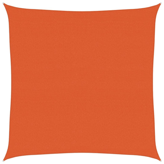Sunshade Sail 160 g/m² Square Orange 4x4 m HDPE Sunshade Sail 160 g/m² Square Orange 4x4 m HDPE