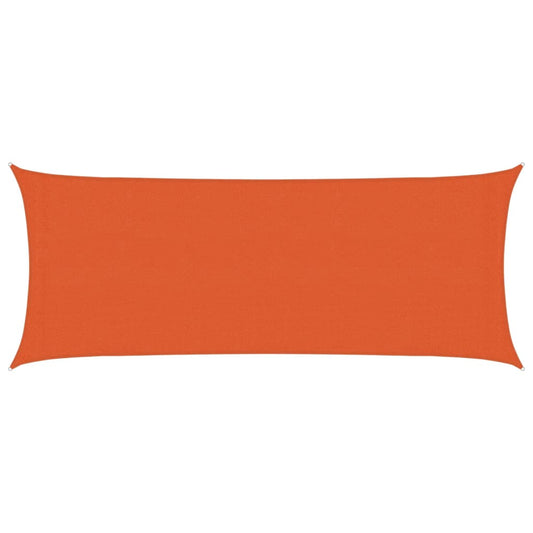 Sunshade Sail 160 g/m² Orange 2x4.5 m HDPE Sunshade Sail 160 g/m² Orange 2x4.5 m HDPE