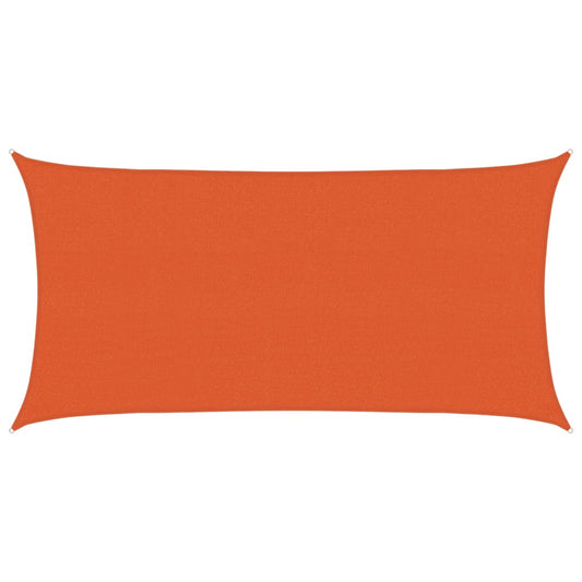 Sunshade Sail 160 g/m² Orange 2.5x4.5 m HDPE Sunshade Sail 160 g/m² Orange 2.5x4.5 m HDPE