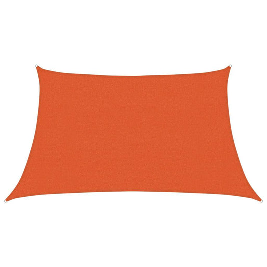 Sunshade Sail 160 g/m² Trapezium Orange 3/4x2 m HDPE Sunshade Sail 160 g/m² Trapezium Orange 3/4x2 m HDPE