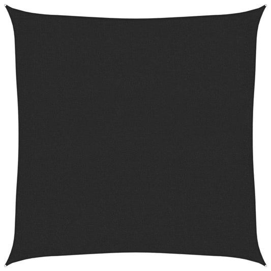 Sunshade Sail 160 g/m² Black 2.5x2.5 m HDPE Sunshade Sail 160 g/m² Black 2.5x2.5 m HDPE