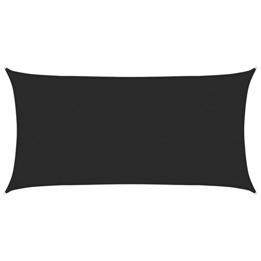 Sunshade Sail 160 g/m² Black 2x4 m HDPE Sunshade Sail 160 g/m² Black 2x4 m HDPE