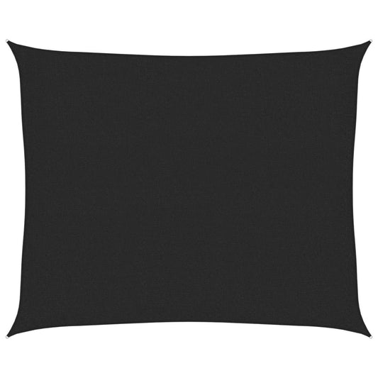 Sunshade Sail 160 g/m² Black 2.5x3 m HDPE Sunshade Sail 160 g/m² Black 2.5x3 m HDPE