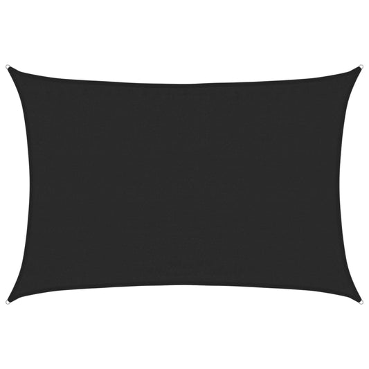 Sunshade Sail 160 g/m² Black 3.5x4.5 m HDPE Sunshade Sail 160 g/m² Black 3.5x4.5 m HDPE