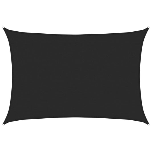 Sunshade Sail 160 g/m² Black 4x5 m HDPE Sunshade Sail 160 g/m² Black 4x5 m HDPE