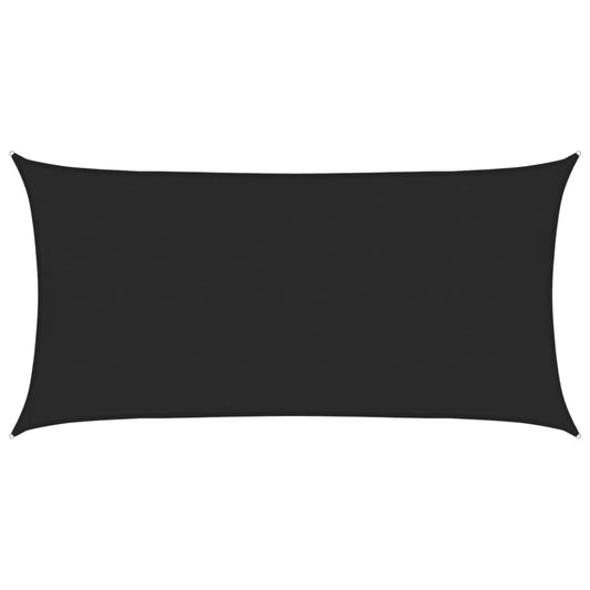 Sunshade Sail 160 g/m² Black 4x7 m HDPE Sunshade Sail 160 g/m² Black 4x7 m HDPE