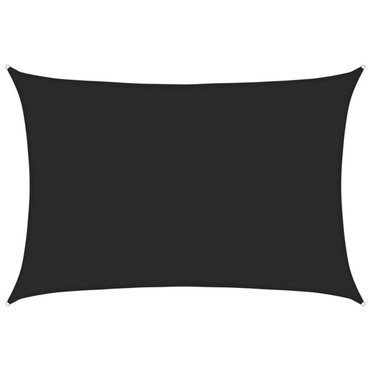 Sunshade Sail 160 g/m² Black 5x7 m HDPE Sunshade Sail 160 g/m² Black 5x7 m HDPE