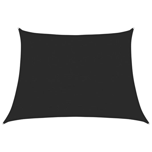 Sunshade Sail 160 g/m² Black 4/5x3 m HDPE Sunshade Sail 160 g/m² Black 4/5x3 m HDPE