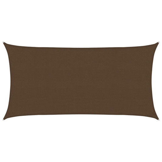 Sunshade Sail 160 g/m² Brown 2x4 m HDPE Sunshade Sail 160 g/m² Brown 2x4 m HDPE