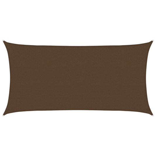 Sunshade Sail 160 g/m² Brown 2.5x4.5 m HDPE Sunshade Sail 160 g/m² Brown 2.5x4.5 m HDPE