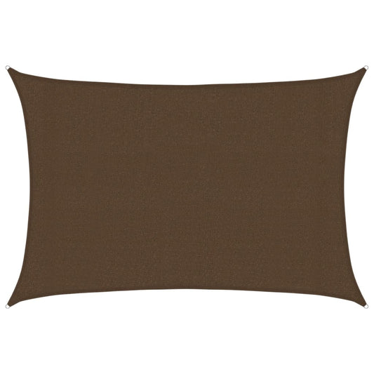 Sunshade Sail 160 g/m² Brown 3x4 m HDPE Sunshade Sail 160 g/m² Brown 3x4 m HDPE
