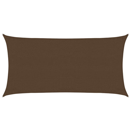 Sunshade Sail 160 g/m² Brown 3x6 m HDPE Sunshade Sail 160 g/m² Brown 3x6 m HDPE