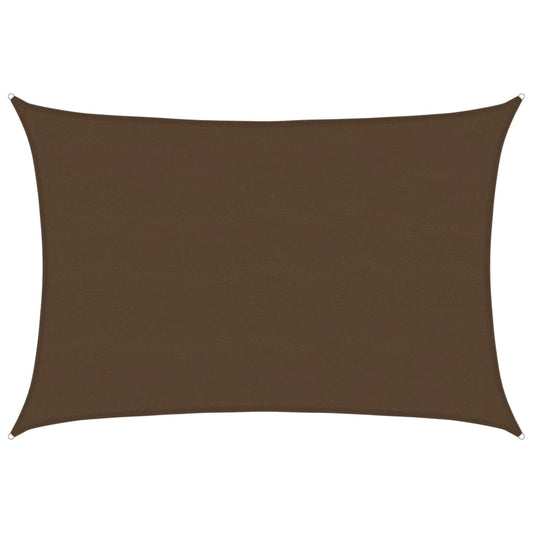 Sunshade Sail 160 g/m² Brown 5x6 m HDPE Sunshade Sail 160 g/m² Brown 5x6 m HDPE