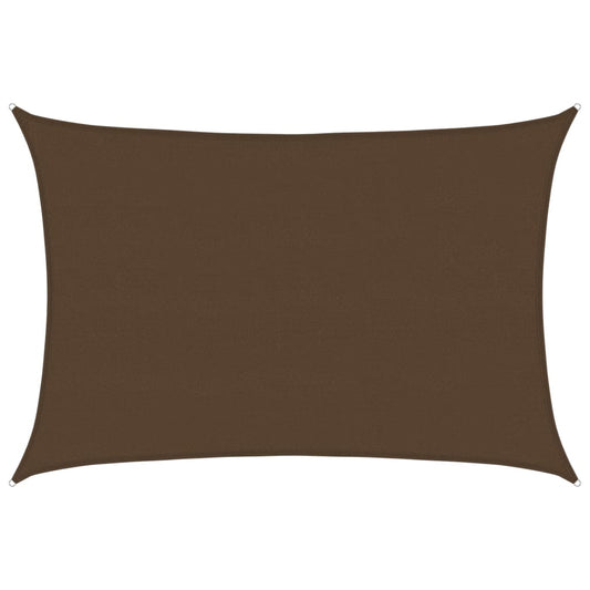 Sunshade Sail 160 g/m² Brown 5x7 m HDPE Sunshade Sail 160 g/m² Brown 5x7 m HDPE
