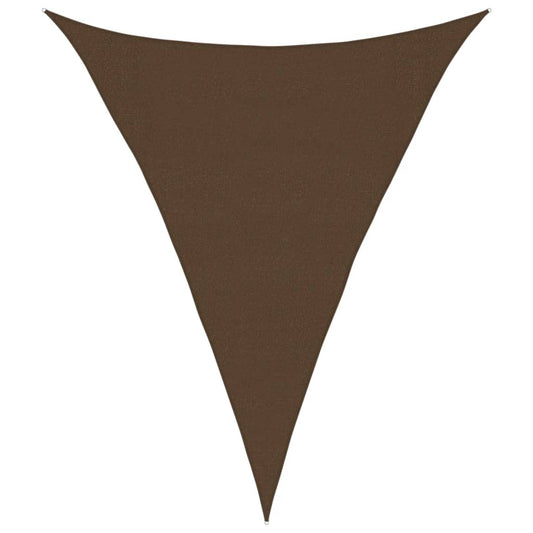 Sunshade Sail 160 g/m² Brown 3x4x4 m HDPE Sunshade Sail 160 g/m² Brown 3x4x4 m HDPE