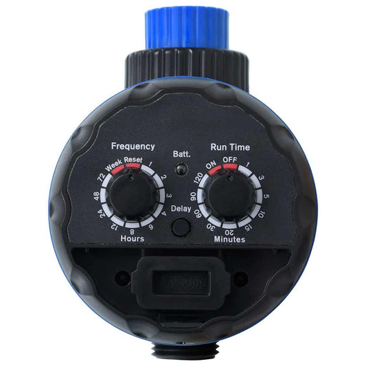 147888 vidaXL Single Outlet Water Timer with Ball Valves 147888 vidaXL Single Outlet Water Timer with Ball Valves