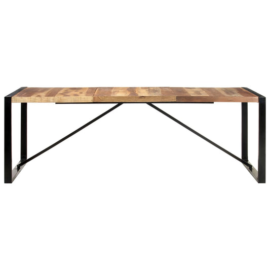 Dining Table 220x100x75 cm Solid Wood Dining Table 220x100x75 cm Solid Wood
