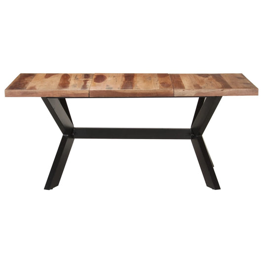 Dining Table 180x90x75 cm Solid Wood with Honey Finish Dining Table 180x90x75 cm Solid Wood with Honey Finish