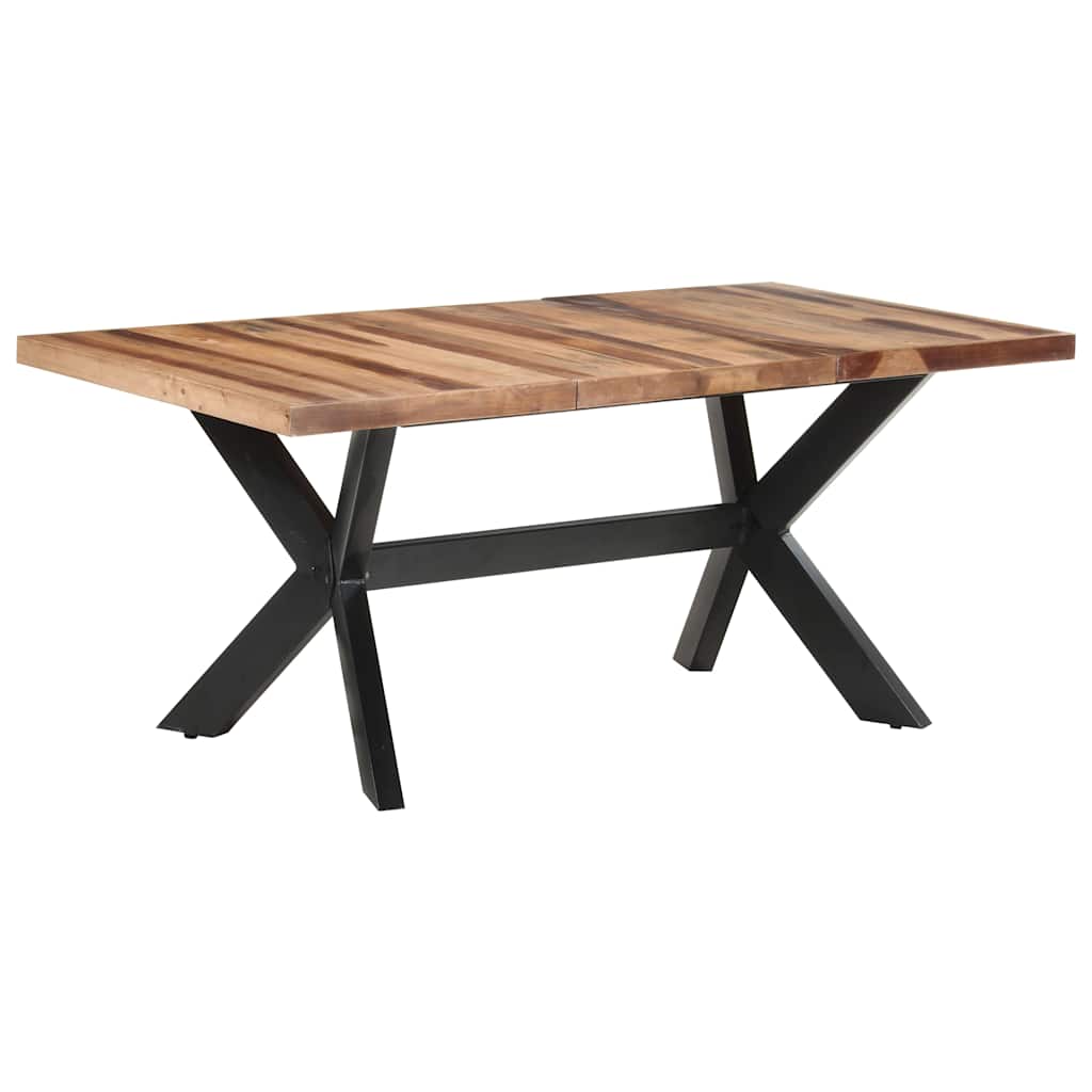 321548 vidaXL Dining Table 180x90x75 cm Solid Wood with Honey Finish