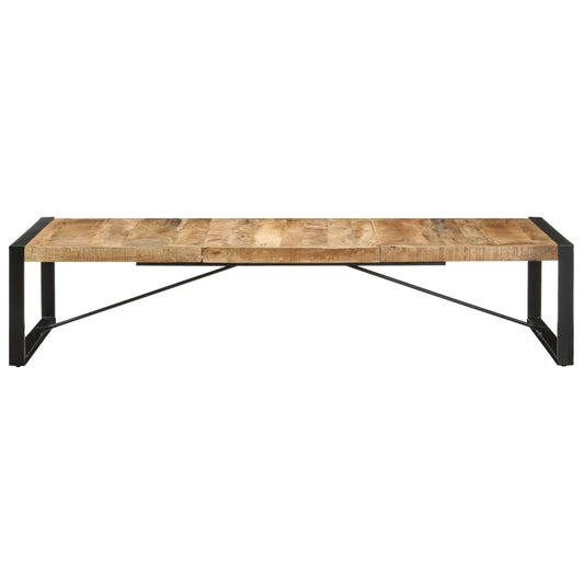 Coffee Table 180x90x40 cm Rough Mango Wood Coffee Table 180x90x40 cm Rough Mango Wood