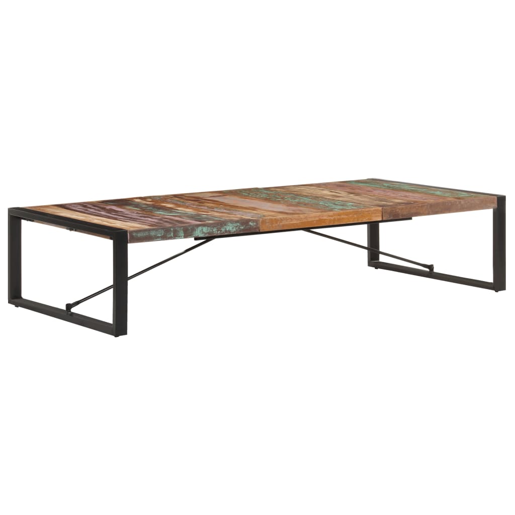 321589 vidaXL Coffee Table 180x90x40 cm Solid Reclaimed Wood