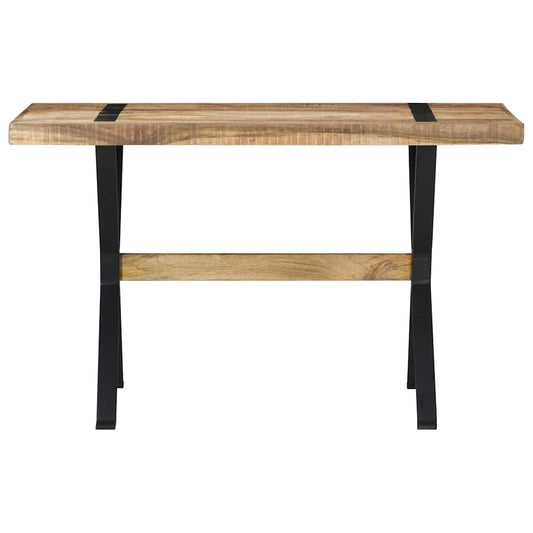 Dining Table 120x60x76 cm Rough Mango Wood Dining Table 120x60x76 cm Rough Mango Wood