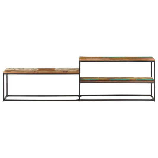 TV Cabinet 180x30x50 cm Solid Reclaimed Wood TV Cabinet 180x30x50 cm Solid Reclaimed Wood