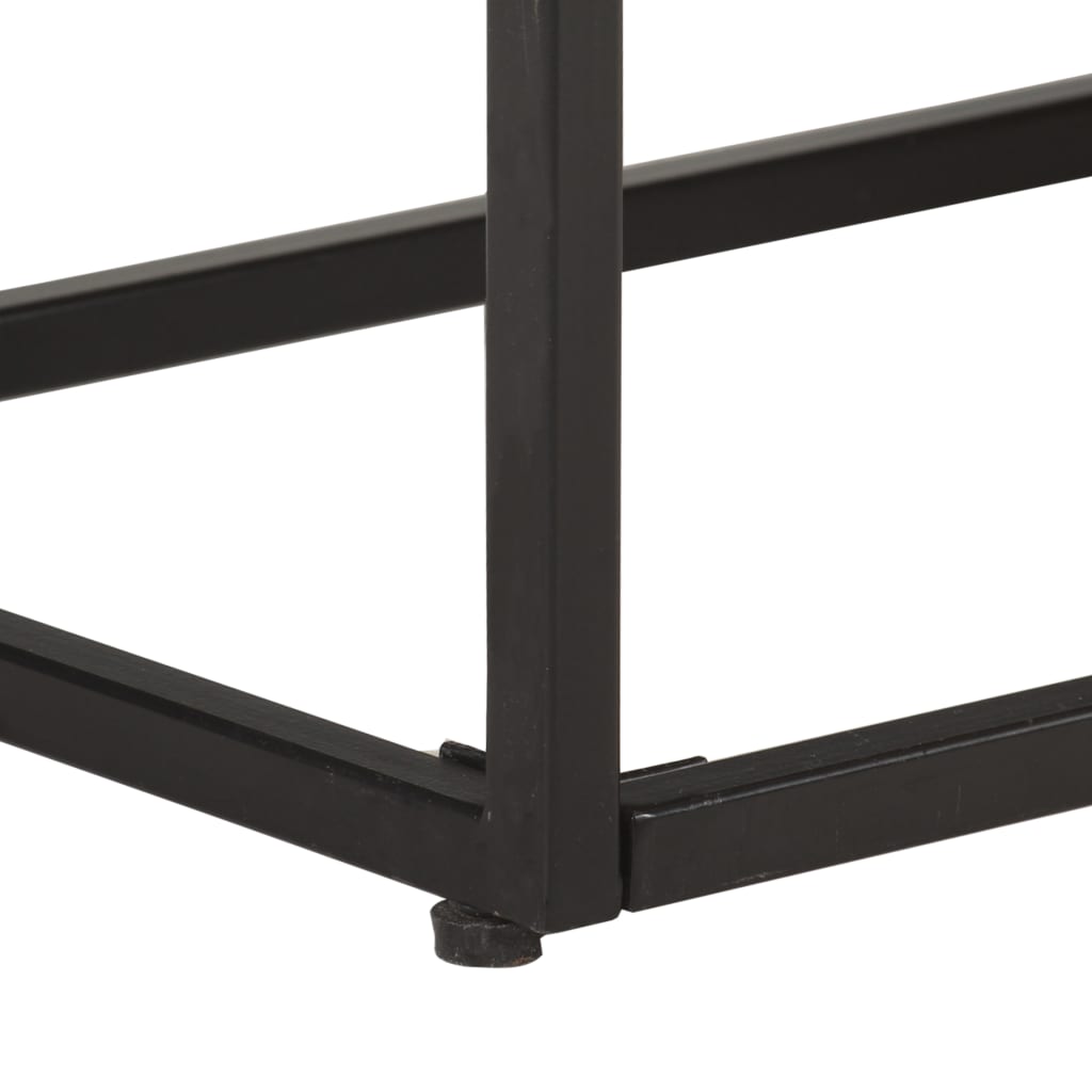 321623 vidaXL TV Cabinet 130x30x45 cm Rough Mango Wood