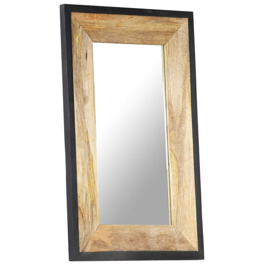 Mirror 80x50 cm Solid Mango Wood Mirror 80x50 cm Solid Mango Wood