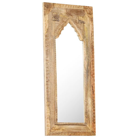 Mirror 50x3x110 cm Solid Mango Wood Mirror 50x3x110 cm Solid Mango Wood