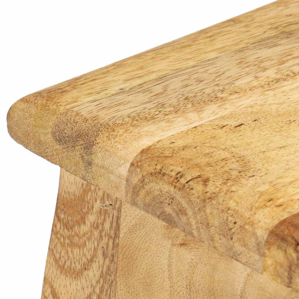 321707 vidaXL Bed Cabinet 28x28x46 cm Solid Mango Wood