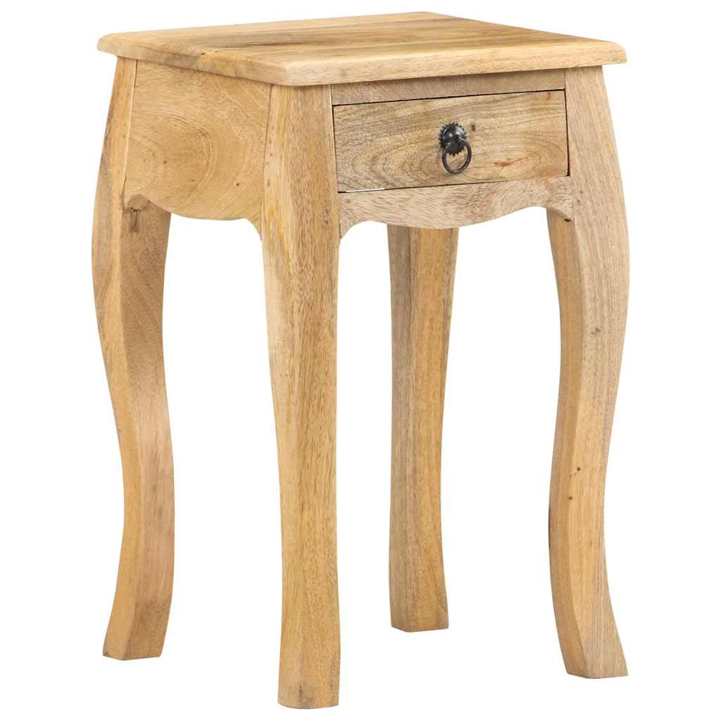 321707 vidaXL Bed Cabinet 28x28x46 cm Solid Mango Wood