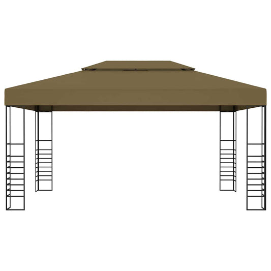Gazebo 3x4 m Taupe 180 g/m² Gazebo 3x4 m Taupe 180 g/m²