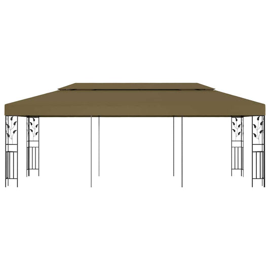 Gazebo 6x3 m Taupe 180 g/m² Gazebo 6x3 m Taupe 180 g/m²