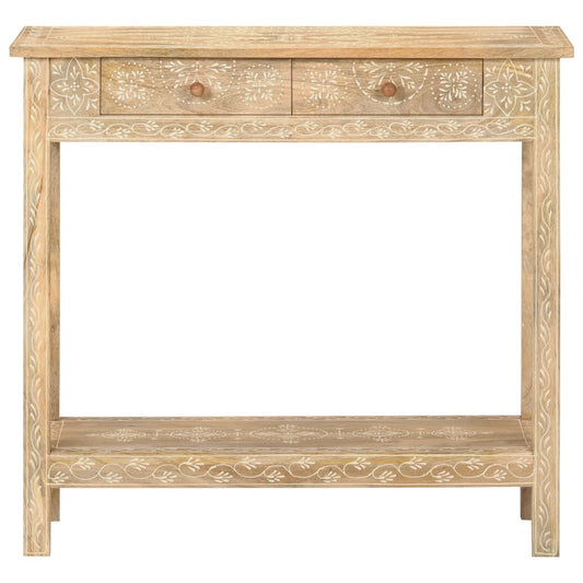 Console Table 80x35x74 cm Solid Mango Wood Console Table 80x35x74 cm Solid Mango Wood