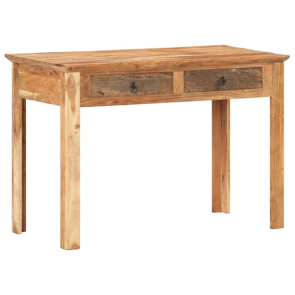 320385 vidaXL Desk 110x50x75 cm Solid Reclaimed Wood